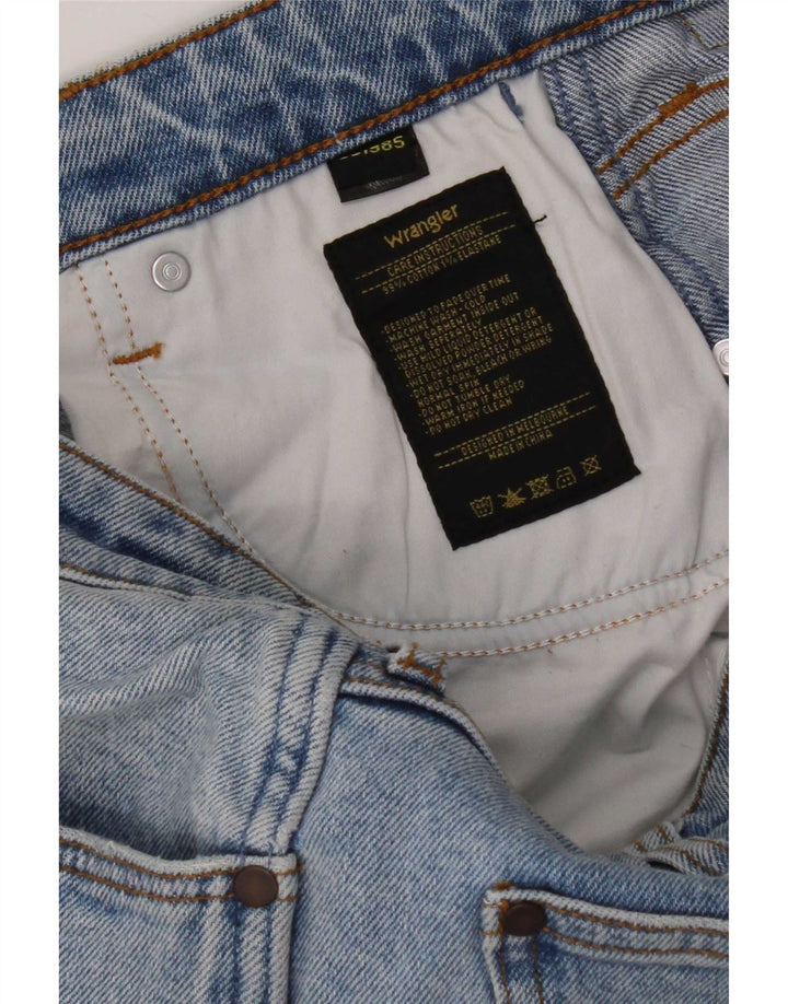 Wrangler Mens Sid Skinny Jeans W30 L30 Azul Algodão