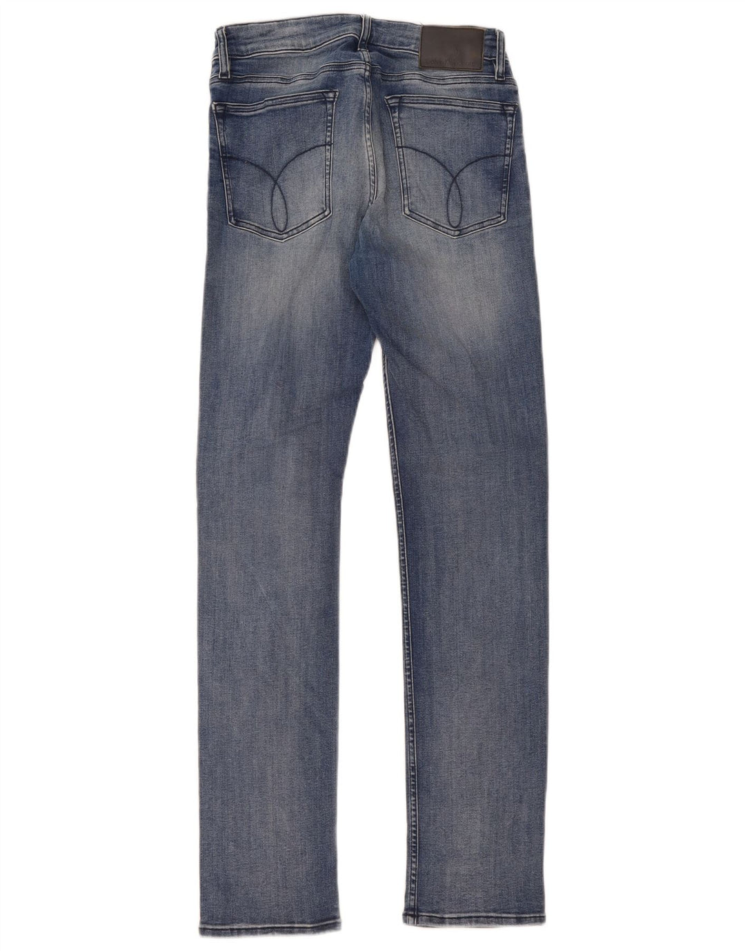 Calvin Klein Jeans Slim Feminino W29 L32 Azul Algodão