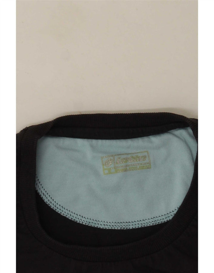 Camiseta feminina Lotto UK 12 azul marinho médio