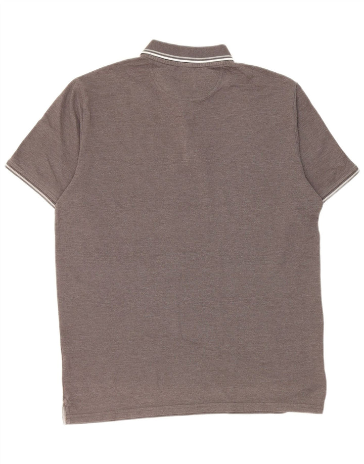 Camisa polo masculina Champion XL cinza algodão