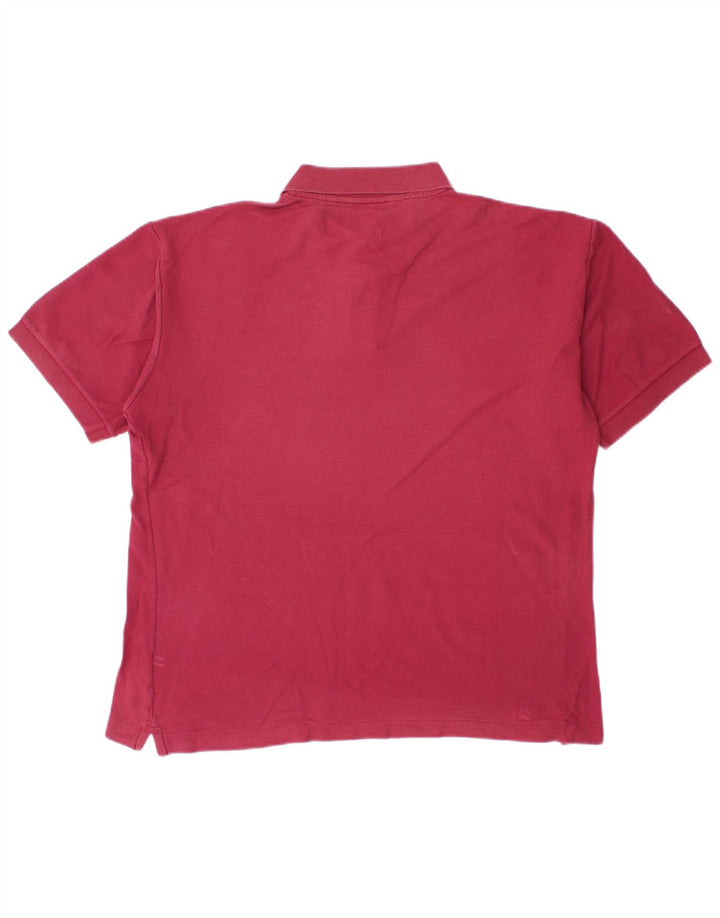 Camisa polo masculina Fila IT 48 rosa médio