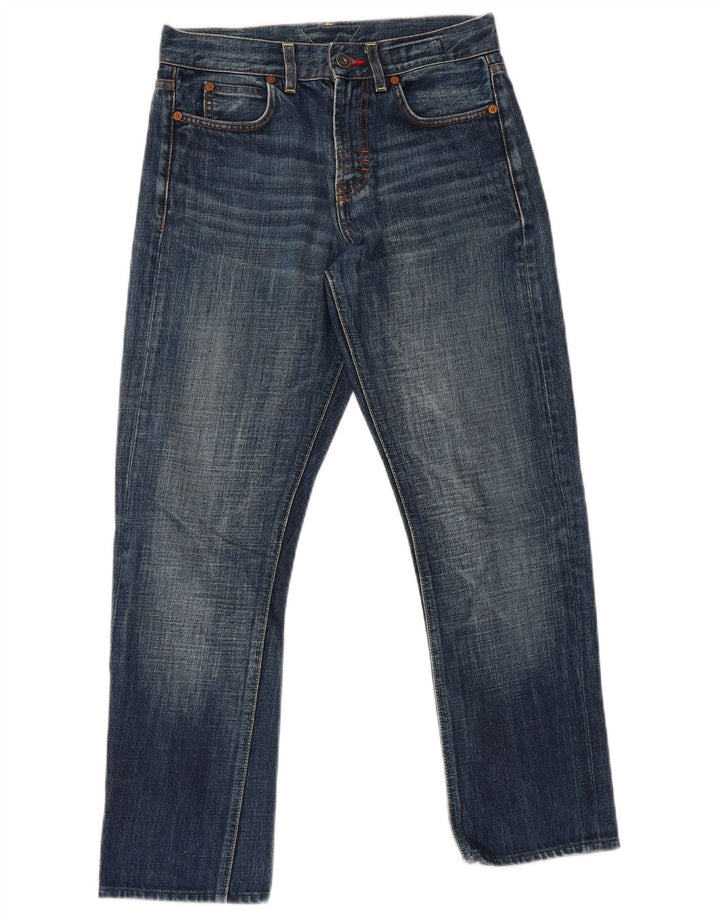 Meltin' Pot jeans reto feminino W28 L28 algodão azul