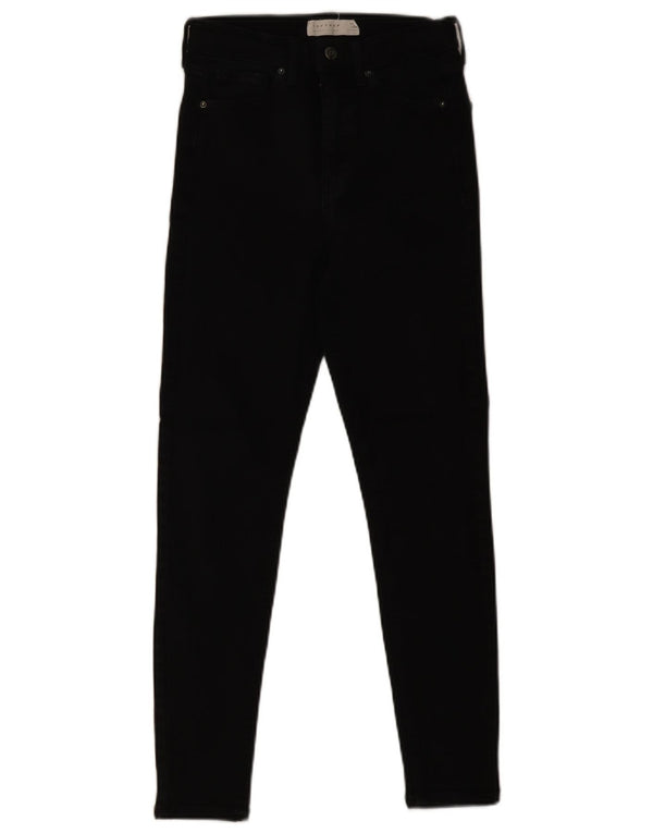 Jeans skinny feminino Topshop W28 L26 algodão preto
