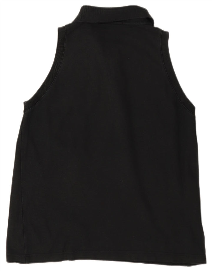 Camisa polo feminina sem mangas Fila IT 46 grande preta
