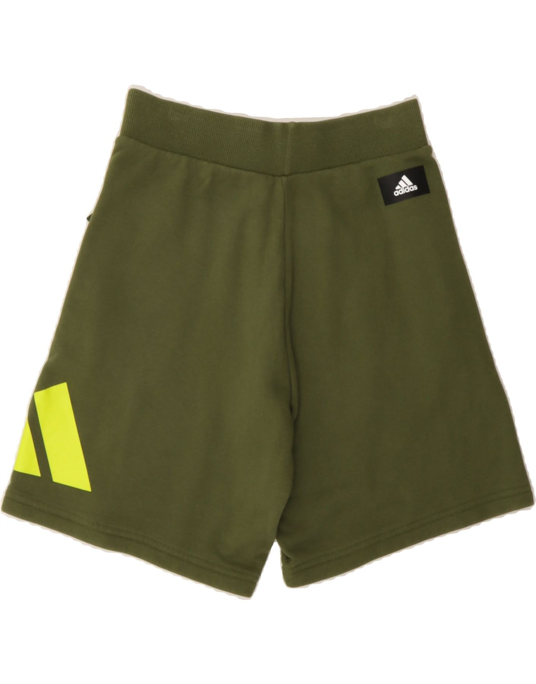 ADIDAS Mens Graphic Sport Shorts Small Green Cotton Vintage Adidas and Second-Hand Adidas from Messina Hembry 