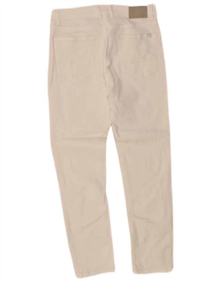 Zara Mens Slim Jeans EU 42 Grande W32 L29 Branco
