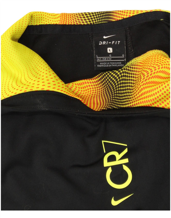 Nike Meninos Cristiano Ronaldo Hoodie Jumper 12-13 Anos Grande Preto Esportes