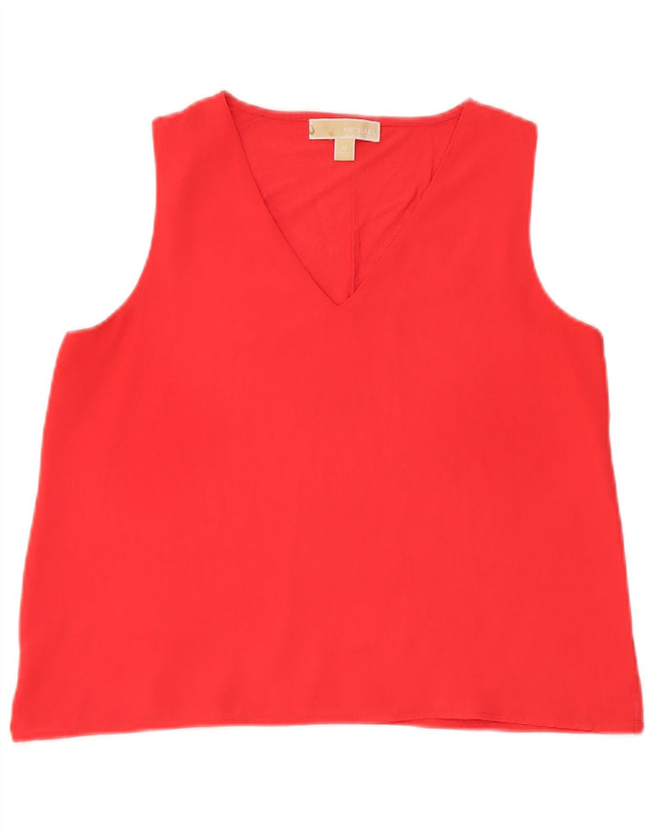Colete feminino Michael Kors UK 14 vermelho médio