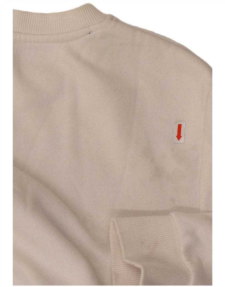 Vestido feminino TOMMY HILFIGER com estampa gráfica UK 16 grande bloco colorido branco