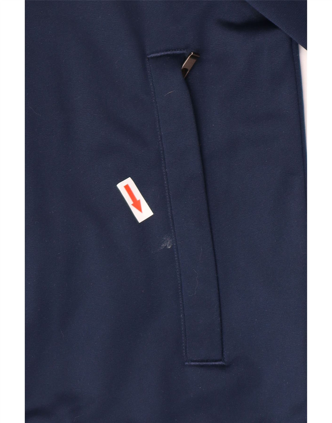 Adidas Mens Tracksuit Top Jacket XL Azul Marinho Poliéster