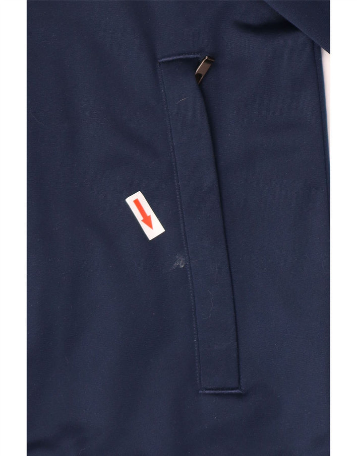 Adidas Mens Tracksuit Top Jacket XL Azul Marinho Poliéster