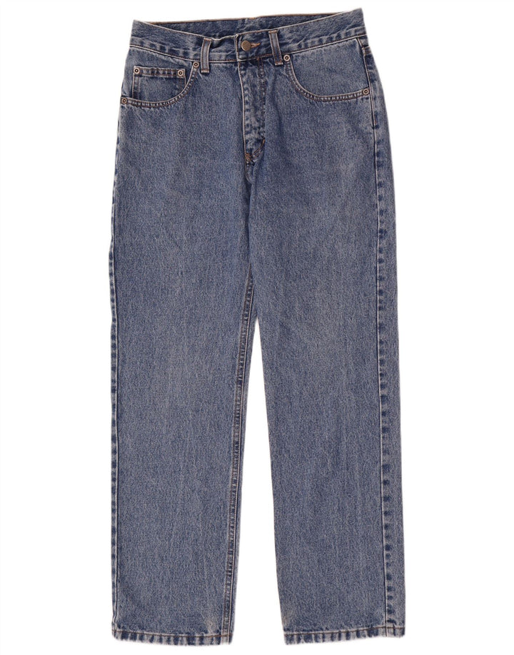 Jeans retos femininos Pioneer W31 L30 algodão azul