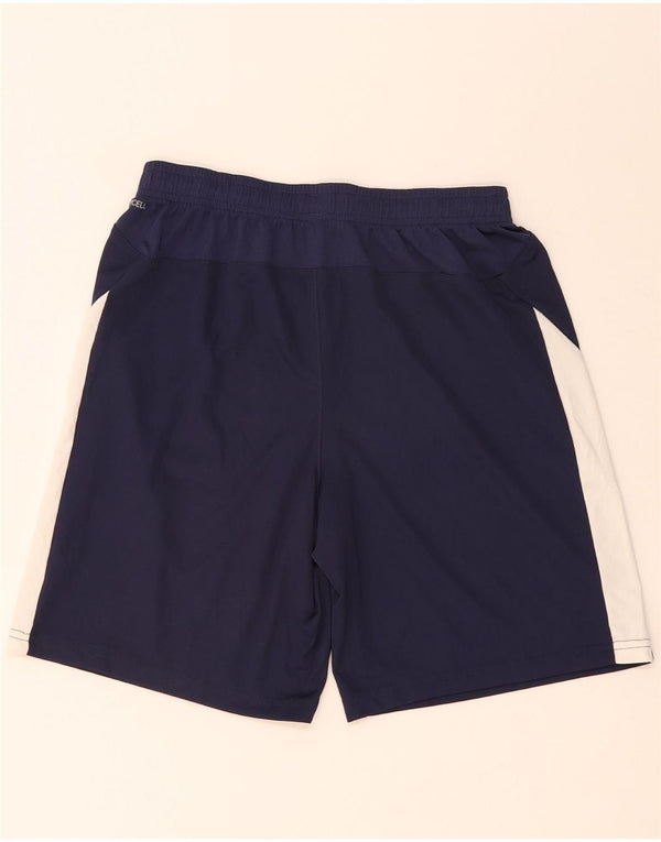Puma Mens Sport Shorts Pequeno Azul Marinho Colorblock