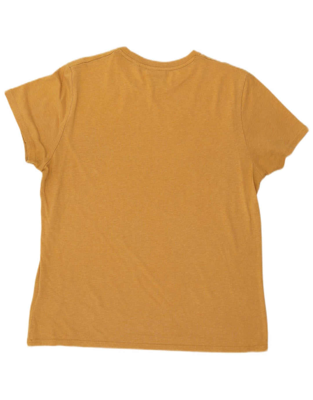 Camiseta gráfica masculina SUPERDRY Top 2XL algodão amarelo