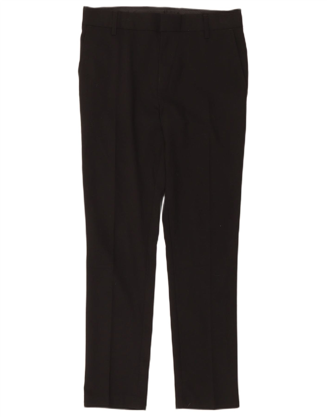 Calças Marks & Spencer Boys Slim Suit 12-13 Anos W32 L27 Poliéster Preto