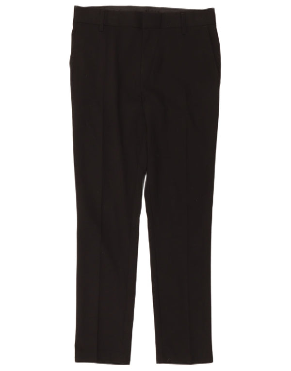 Calças Marks & Spencer Boys Slim Suit 12-13 Anos W32 L27 Poliéster Preto