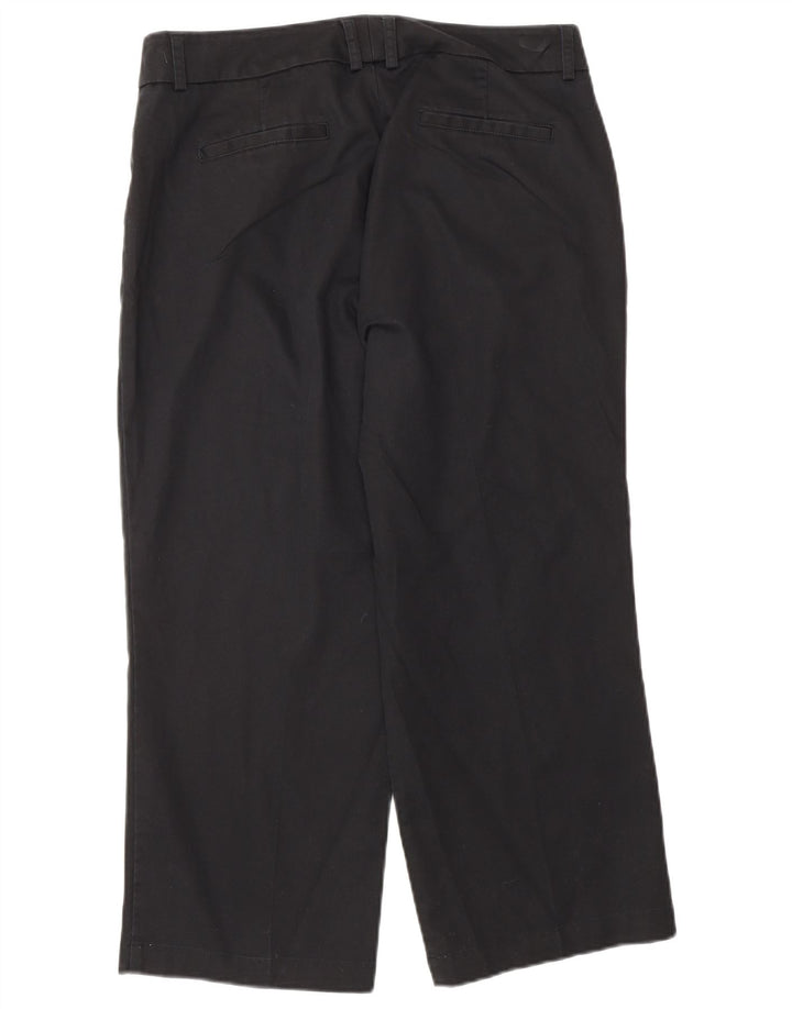 Calça Capri Feminina DOCKERS Ideal Fit EUA 8 Médio W30 L22 Preta