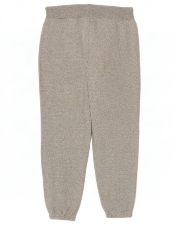 Calça esportiva feminina Gap com corte gráfico e joggers Reino Unido 14 algodão cinza médio