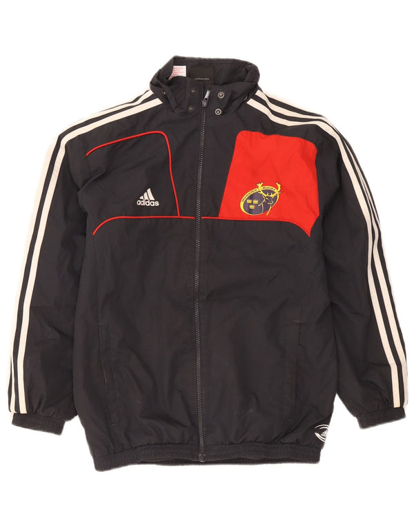Jaqueta Adidas Boys Munster Rugby Treino Top 11-12 Anos Preto