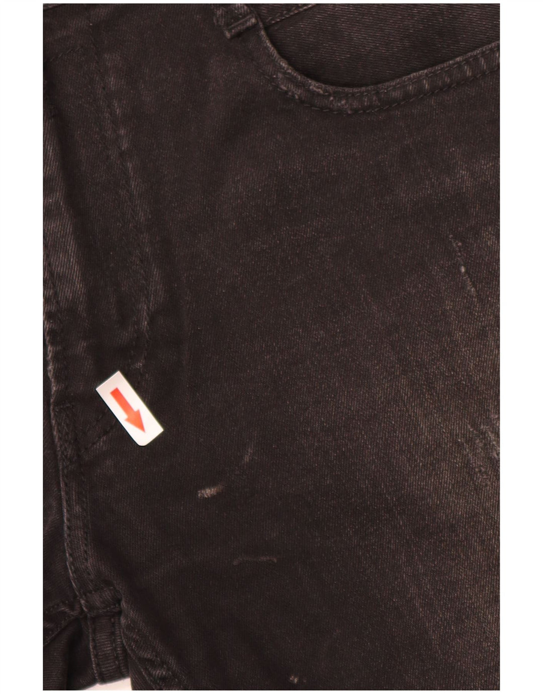 Replay Jeans Slim Feminino Distressed W34 L32 Preto