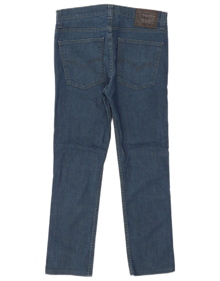 Levi's Masculino 510 Slim Jeans W32 L27 Azul Algodão
