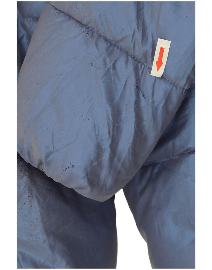 Jaqueta acolchoada com capuz para meninas Levi's 13-14 anos azul colorblock poliéster