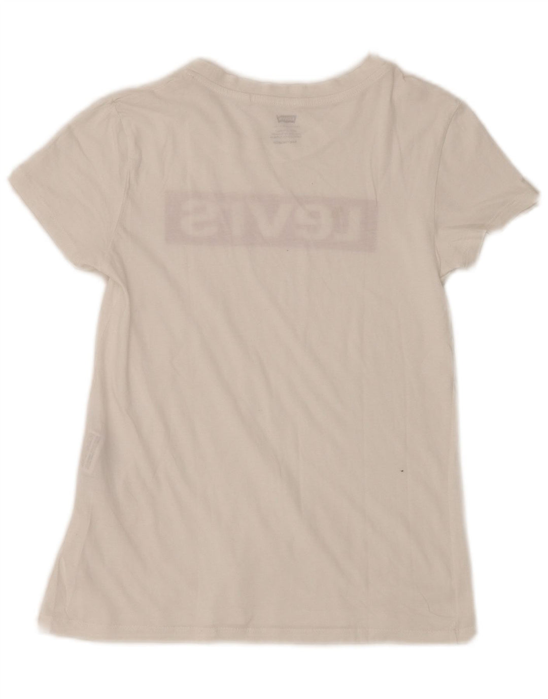 Camiseta feminina gráfica Levi's Top UK 2 2XS branco
