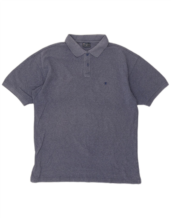 Camisa polo masculina CHAMPION XL algodão azul
