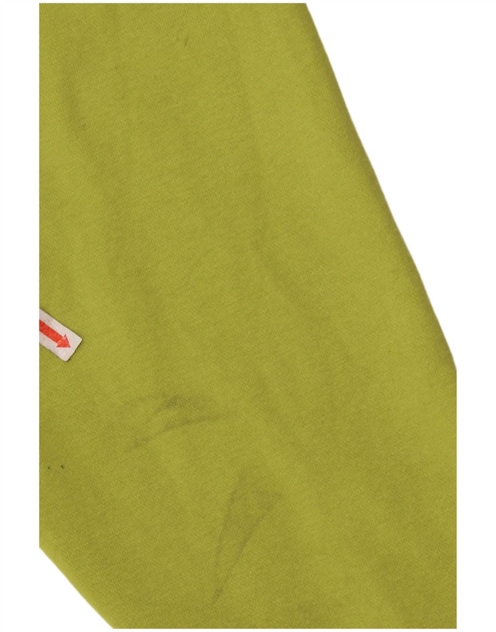 CHAMPION Suéter feminino com capuz grande tamanho UK 10 pequeno algodão verde