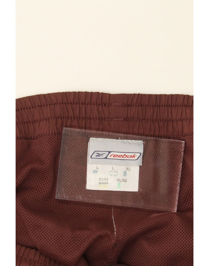REEBOK Calça de treino masculina Joggers grande marrom