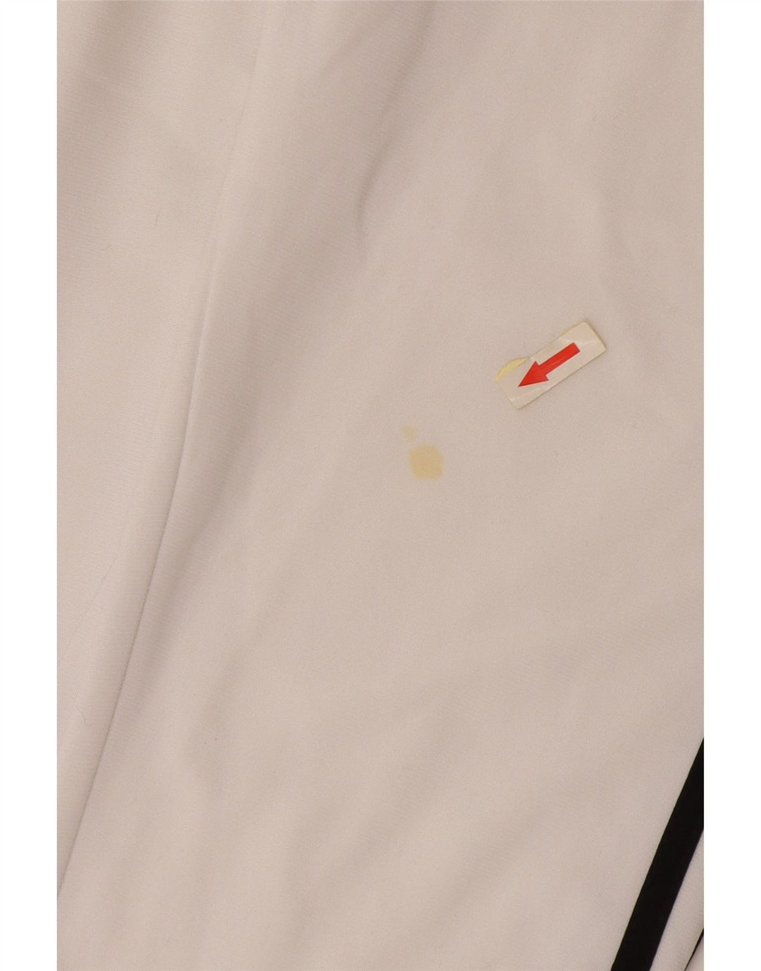 Adidas Mens Treino Calças Joggers Grande Poliéster Branco