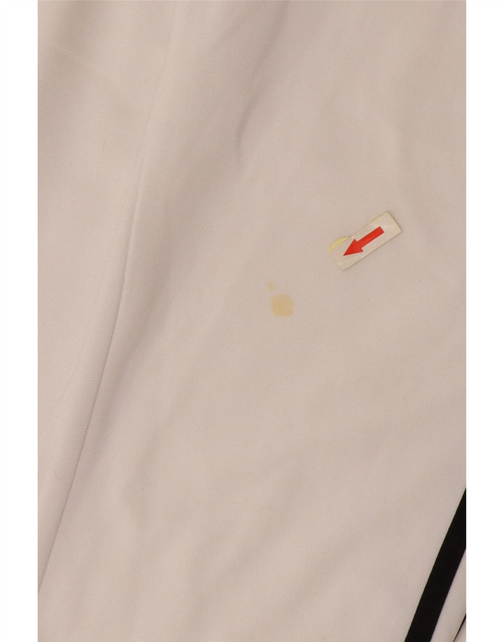 Adidas Mens Treino Calças Joggers Grande Poliéster Branco