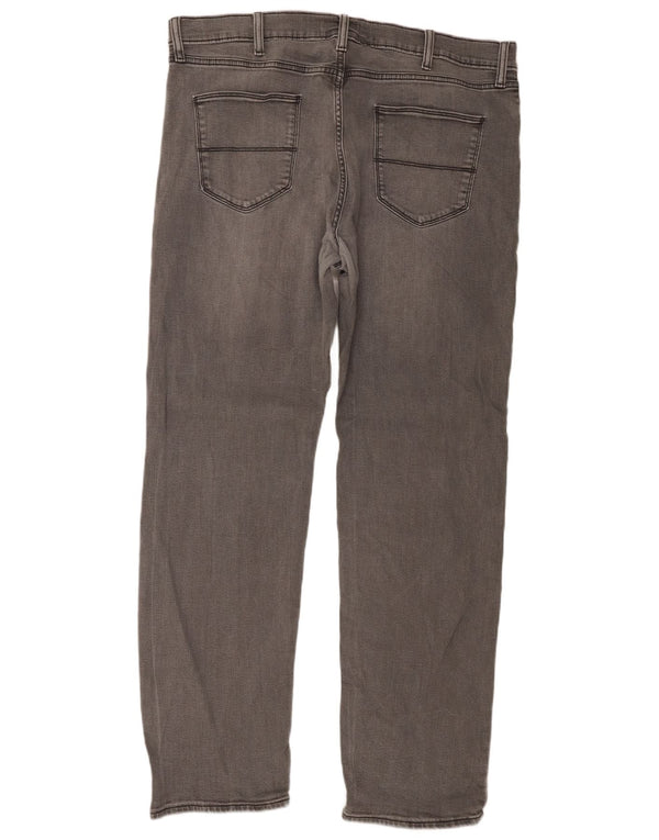 Jeans retos masculinos Marks & Spencer W38 L33 algodão cinza