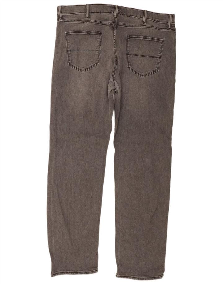 Jeans retos masculinos Marks & Spencer W38 L33 algodão cinza