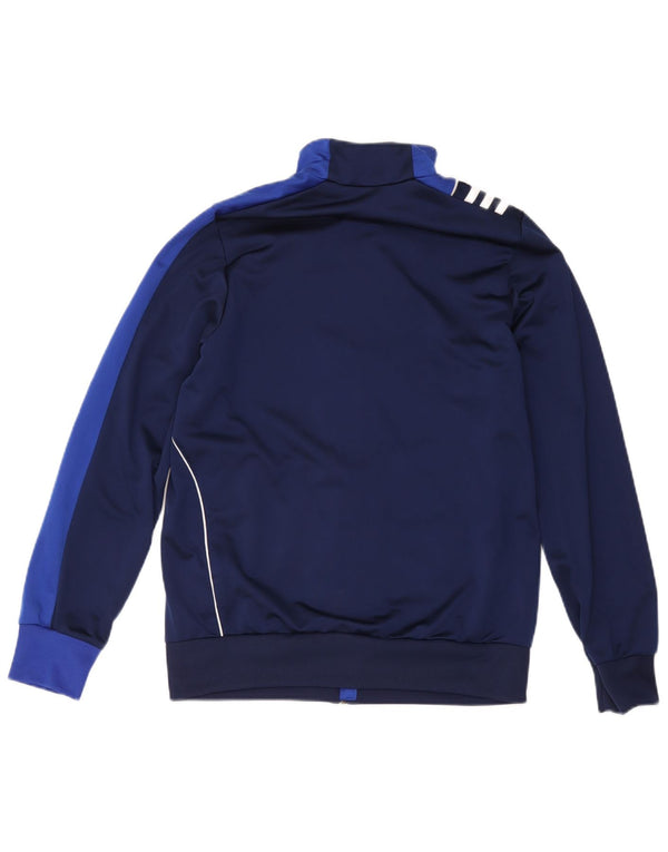 Jaqueta Adidas Meninos Treino Top 15-16 Anos Azul Marinho Colorblock