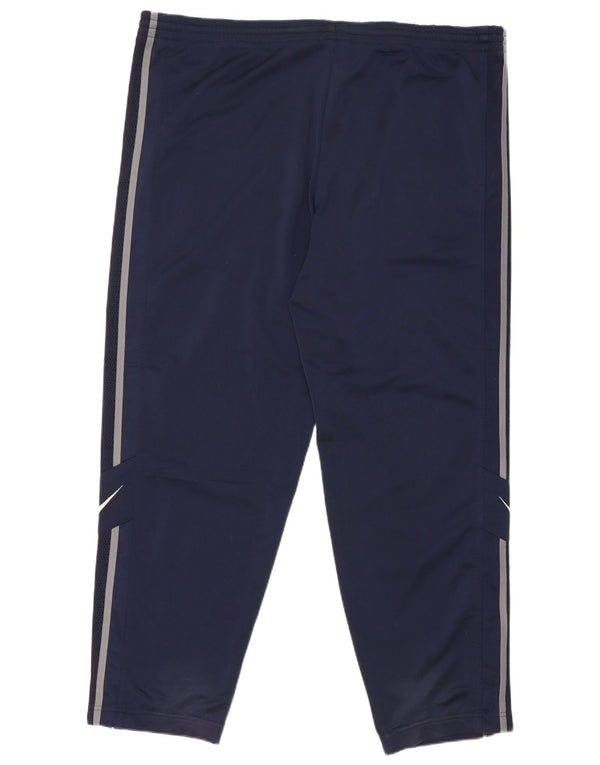 Calça de treino masculina Nike UK 44/46 XL azul marinho