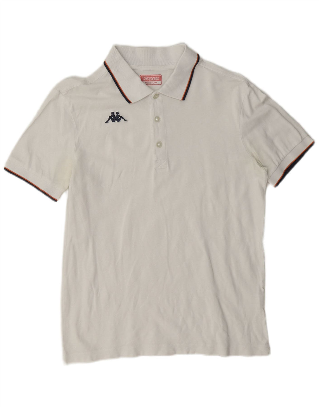 Kappa Masculino Médio Algodão Branco