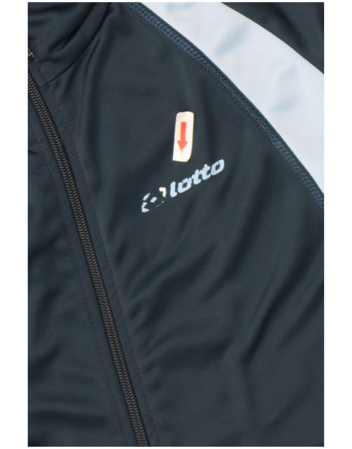 Lotto Mens Full Tracksuit Grande Azul Marinho Colourblock Poliéster