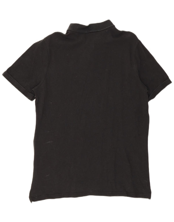 Camisa polo masculina Nike grande algodão preto