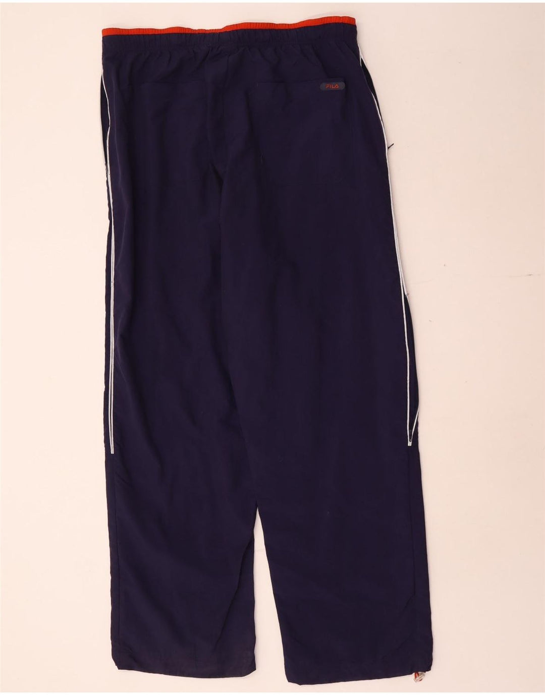 Calça de treino masculina Fila grande azul marinho poliamida