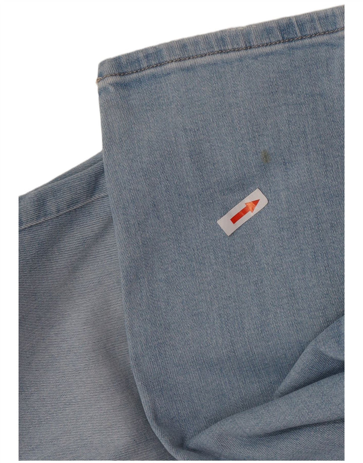 Jeans feminino Wrangler Strangler Slim W33 L29 azul algodão