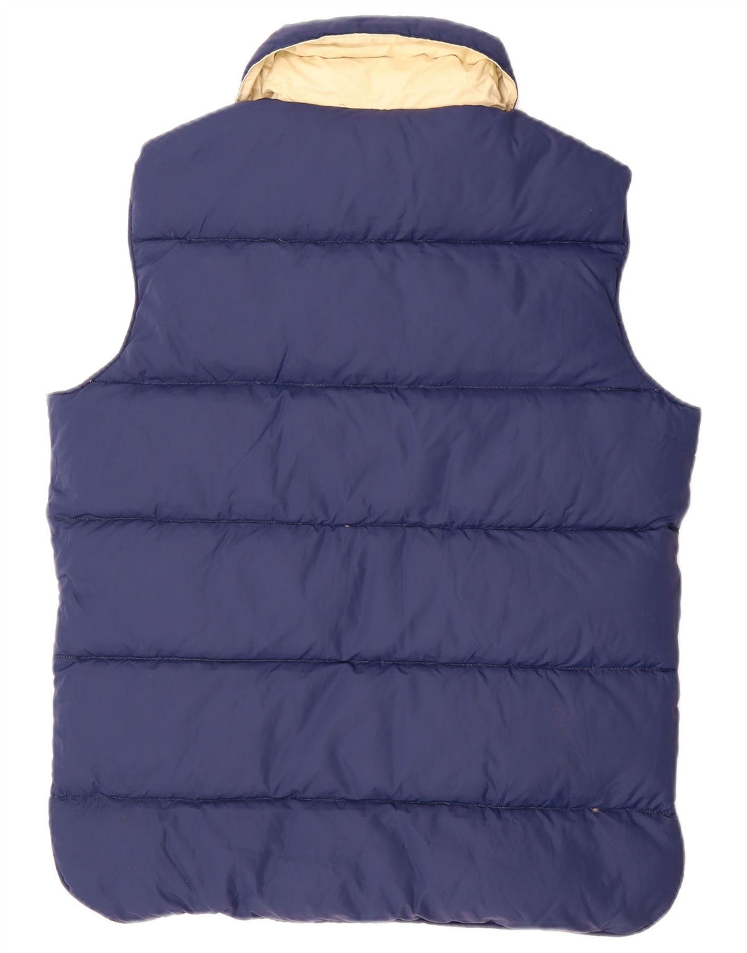 Colete acolchoado reversível masculino Dolomite UK 38 algodão azul marinho médio