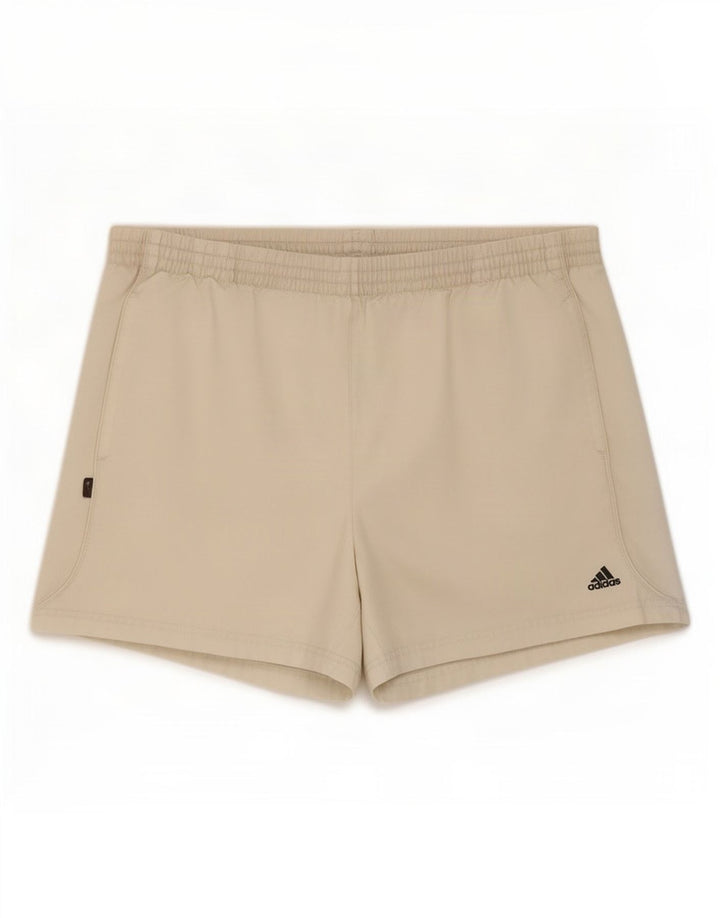 Adidas Mens Sport Shorts XL Off White Poliéster