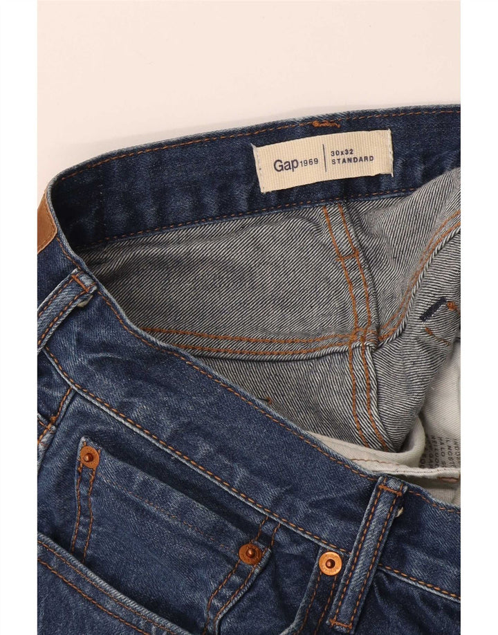 Jeans retos femininos Gap W30 L32 azul