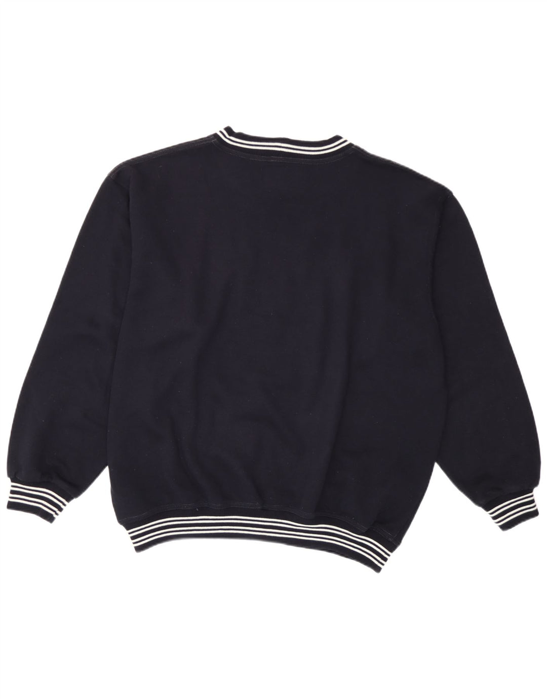 Wampum moletom masculino gráfico jumper grande azul marinho acrílico