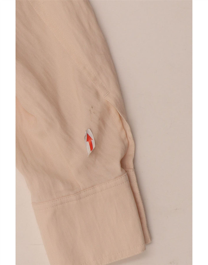Camisa feminina Marks & Spencer UK 16 grande rosa Lyocell