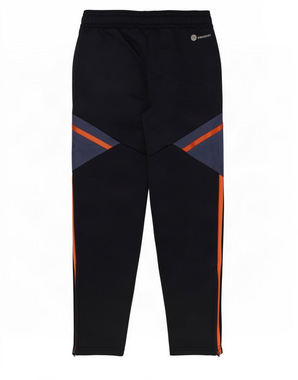 Calças de treino Adidas Boys Manchester United 9-10 anos azul marinho