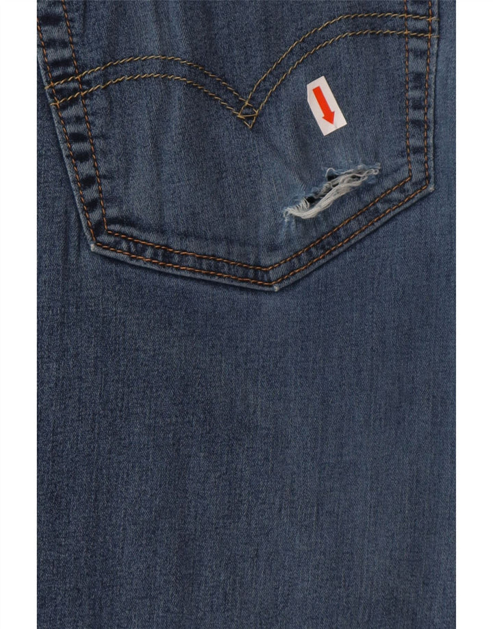 LEVI'S Masculino 511 Slim Jeans W33 L32 Azul Algodão