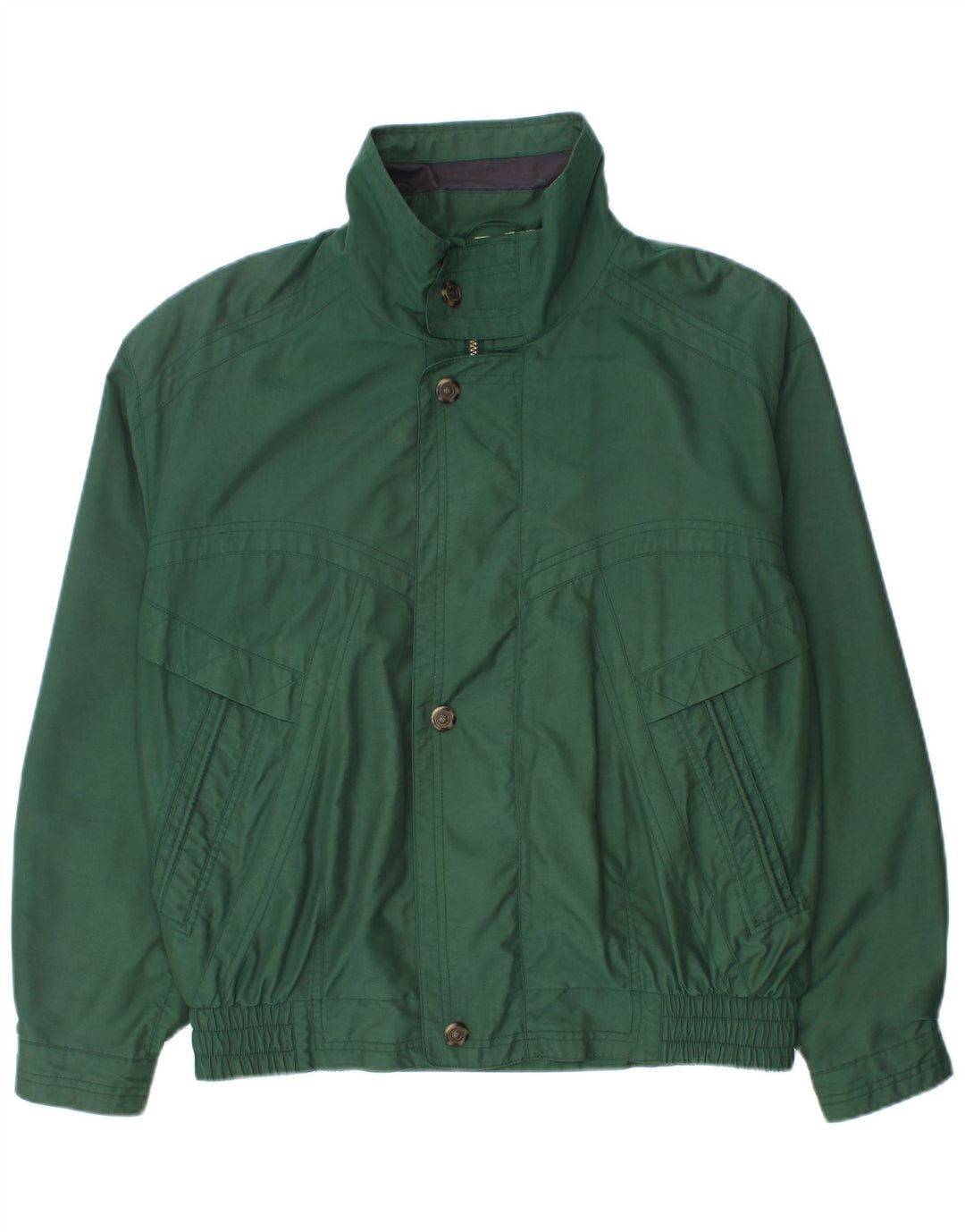 Jaqueta bomber masculina Umberto Rosetti UK 40 poliéster verde grande