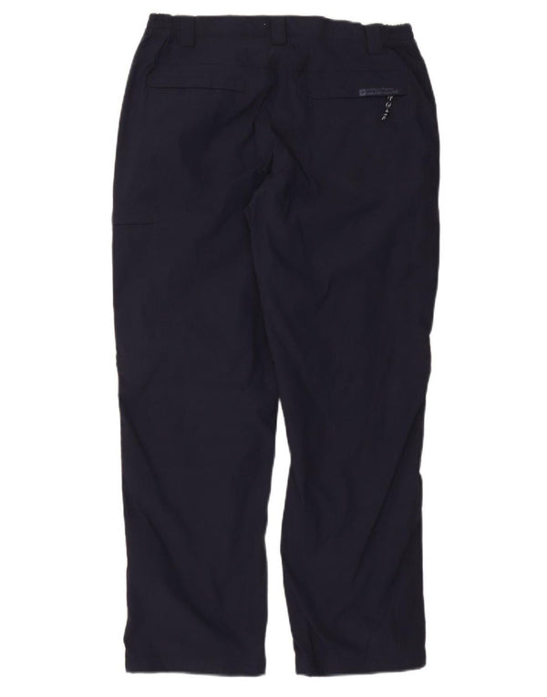 Calça cargo feminina Mountain Warehouse UK 10 pequena W27 L29 azul marinho